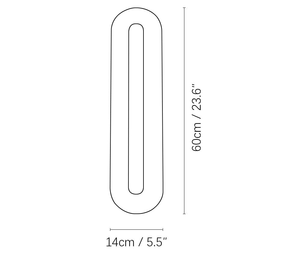 Lámpara de pared ovalada de alabastro