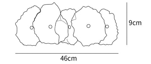 Lámpara de pared Petra